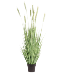 Kunst Grasplant Groen 150 cm brandvertragend