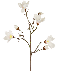 Kunstmagnoliatak Real Touch Wit 98cm