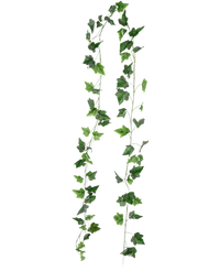 Kunst Klimop Slinger 180 cm groen/wit