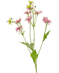 Kunstbloem Madelief 55 cm roze