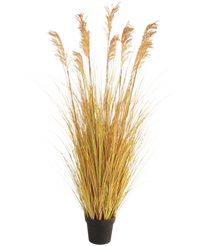 Kunst Grasplant Sorghum 150 cm brandvertragend
